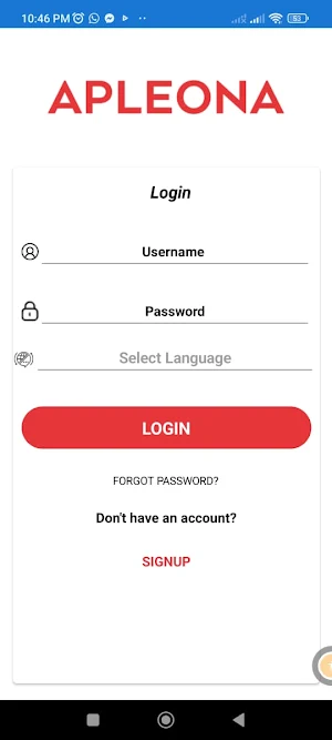 APPLEONA CAFM Screenshot 1
