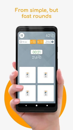 Squarez - Think Fast Screenshot 2