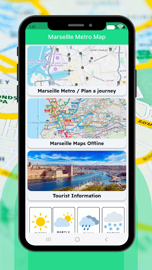 Marseille Metro Map 2025 Screenshot 0