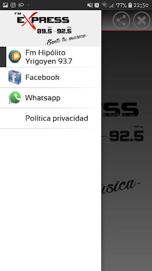 Fm Express Argentina Screenshot 1