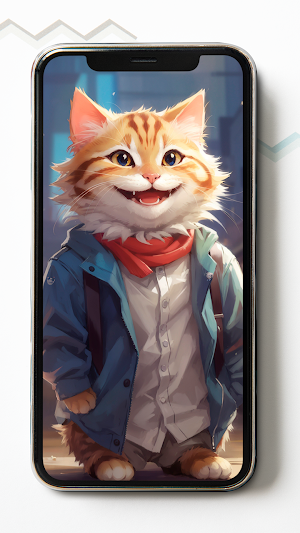Funny Cat HD Wallpapers Screenshot 3