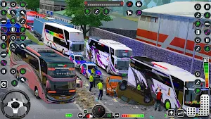 Real City Coach Bus Games 3D Screenshot 3