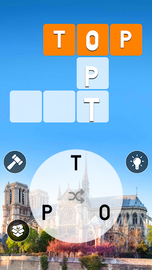 Word Connect-Wonders of View Screenshot 1