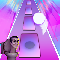 Skibidi Music Toilet Tiles Hop