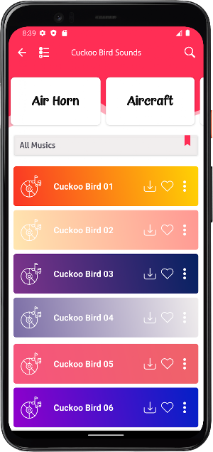 Cuckoo Bird Sounds Screenshot 1