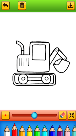 coloring construction vehicles Screenshot 3
