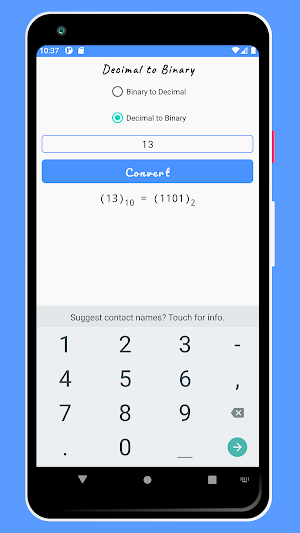 Number System Converter Screenshot 2
