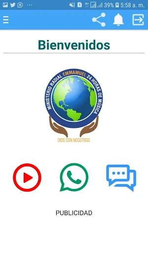 Ministerio Radial Enmanuel Screenshot 1
