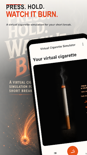 Virtual Cigarette Simulator Screenshot 0