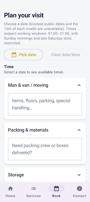 Get Man and Van Screenshot 3