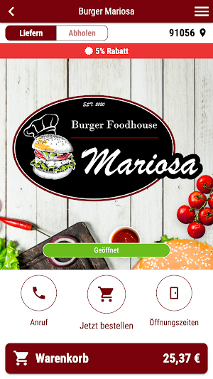 Burger Mariosa Screenshot 0
