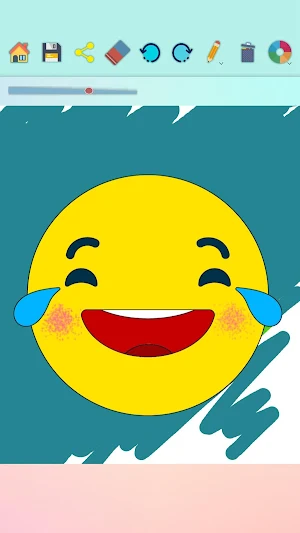 My Emoji Coloring Book Game – Paint Emojis Screenshot 2