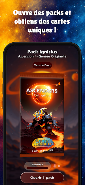 Ascenders TCG – Cartes & PvP Screenshot 1