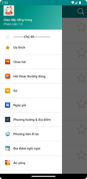 1200 Câu Đàm Thoại Tiếng Trung Screenshot 1
