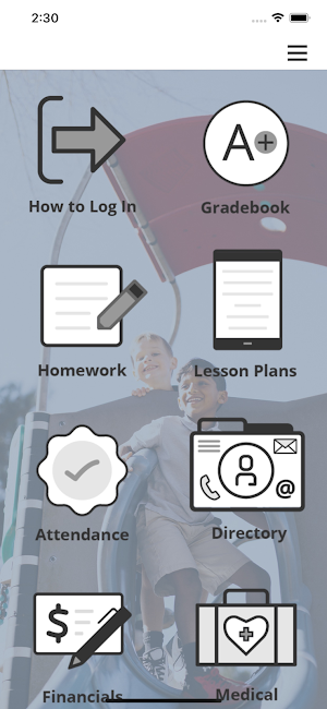 Perimeter School App Screenshot 1