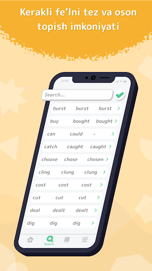 Irregular Verbs MultiLang Screenshot 2