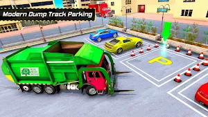 Garbage Truck Parking Simulator- Parking Games Screenshot 0