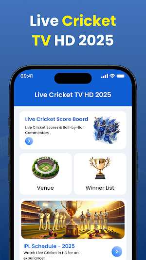 Live Cricket TV HD 2025 Screenshot 0