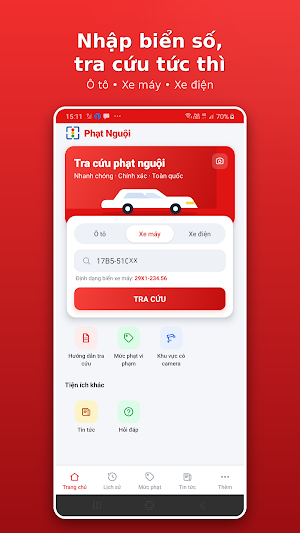 Tra Cứu Phạt Nguội Xe 2026 Screenshot 1
