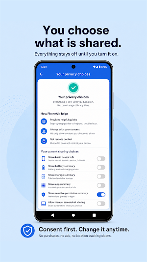 PhoneAid: Guided Phone Help Screenshot 2