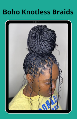 Boho Knotless Braids Screenshot 2