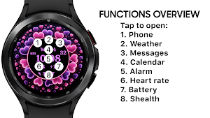 AZ285 Valentine's Watch Face Screenshot 0