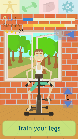 Muscle clicker: Gym game Screenshot 1