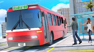 Bus Driving Simulator Bus Game Screenshot 3