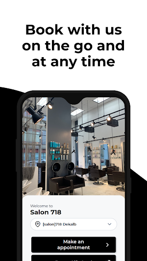 Salon 718 Screenshot 0