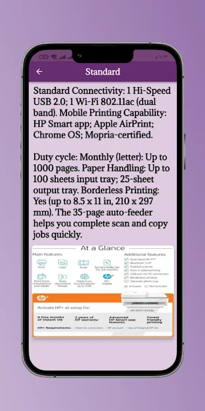 HP Envy 6458e app Guide Screenshot 1