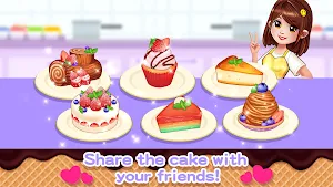 Cake Master – Dessert Cooking Girls Game Screenshot 0