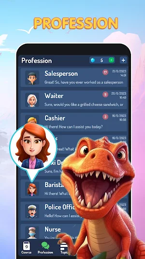 Dino Talk - Dino Lingo Screenshot 3