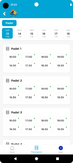 PADEL CASABLANCA Screenshot 1
