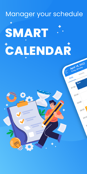 Smart Calendar: Schedule Plan Screenshot 0