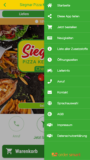 Siegmar Pizza Kebab Haus Screenshot 2