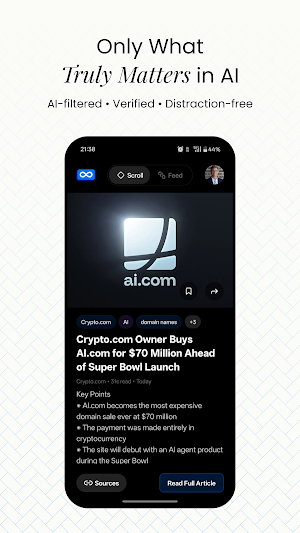 Bricks - AI News App Screenshot 1