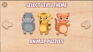 Kids Puzzle - Wooden Blocks Screenshot 1
