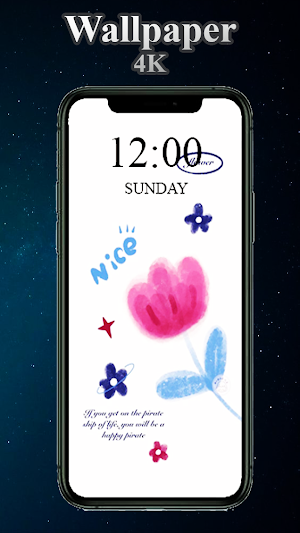 Aesthetic Wallpaper for Girls Screenshot 2