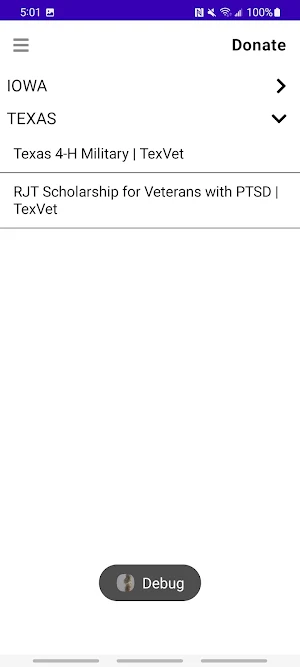 Veterans Connection Screenshot 0