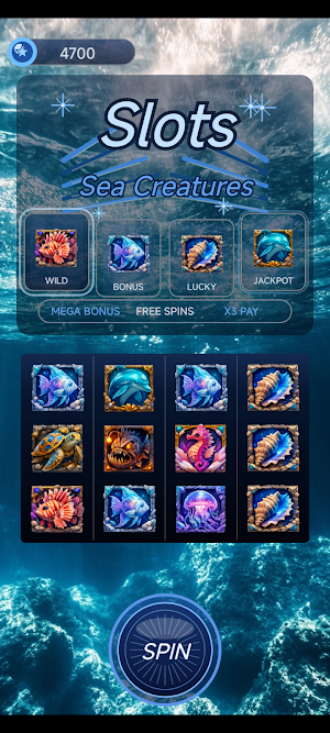 Slots Sea Creatures Screenshot 1