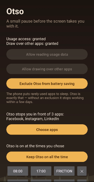 Otso — pause before you scroll Screenshot 0