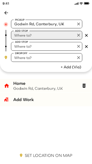 Cab Direct Canterbury Screenshot 2