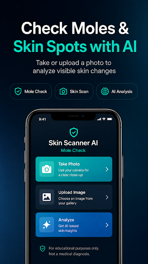 Skin Scanner AI: Mole Check Screenshot 0