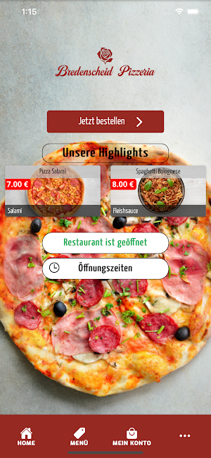 Bredenscheid Pizzeria Screenshot 0