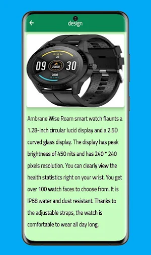 Ambrane Wise Roam Watch guide Screenshot 2