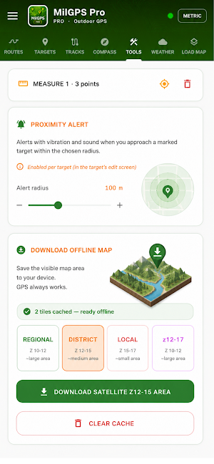 MilGPS PRO Screenshot 3