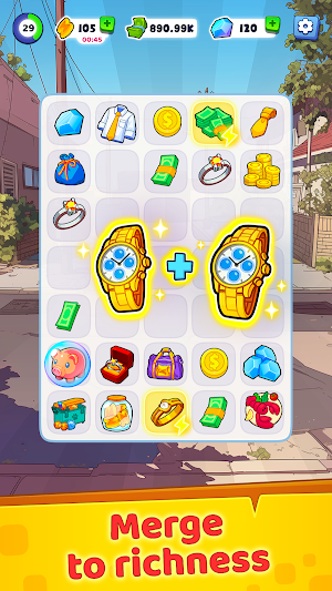 Merge Millionaire：Tycoon Craft Screenshot 0