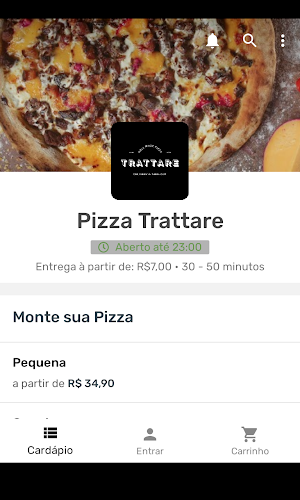 Trattare Pizzaria Screenshot 0
