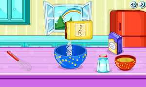 Cooking Rainbow Birthday Cake Screenshot 2