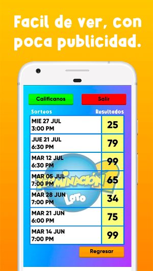 Loto Nicaragua Screenshot 3